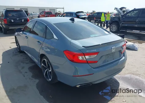 2021 Honda Accord Sport из США, поврежденный, VIN 1HGCV1F30MA021373